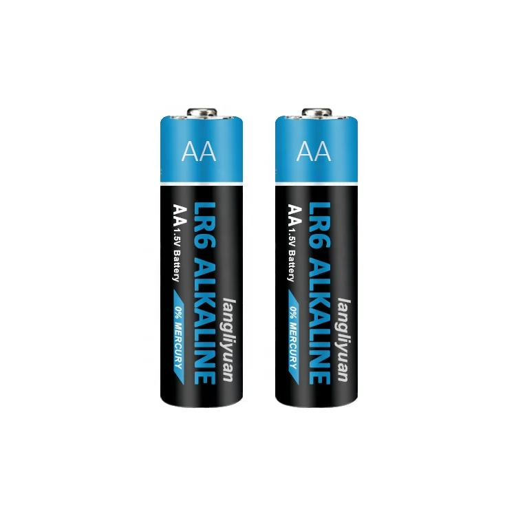 
Factory price longlife alcalina pilas am3 lr6 alkaline 1.5v size aa batteries 