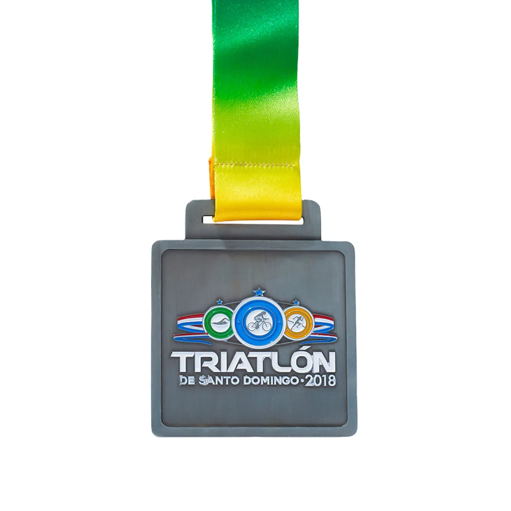 Cheap Price Gymnastics Customize Metal Crafts Karate Running Football Soccer Awards Medal Gold Ribbon Blank Sports Medals