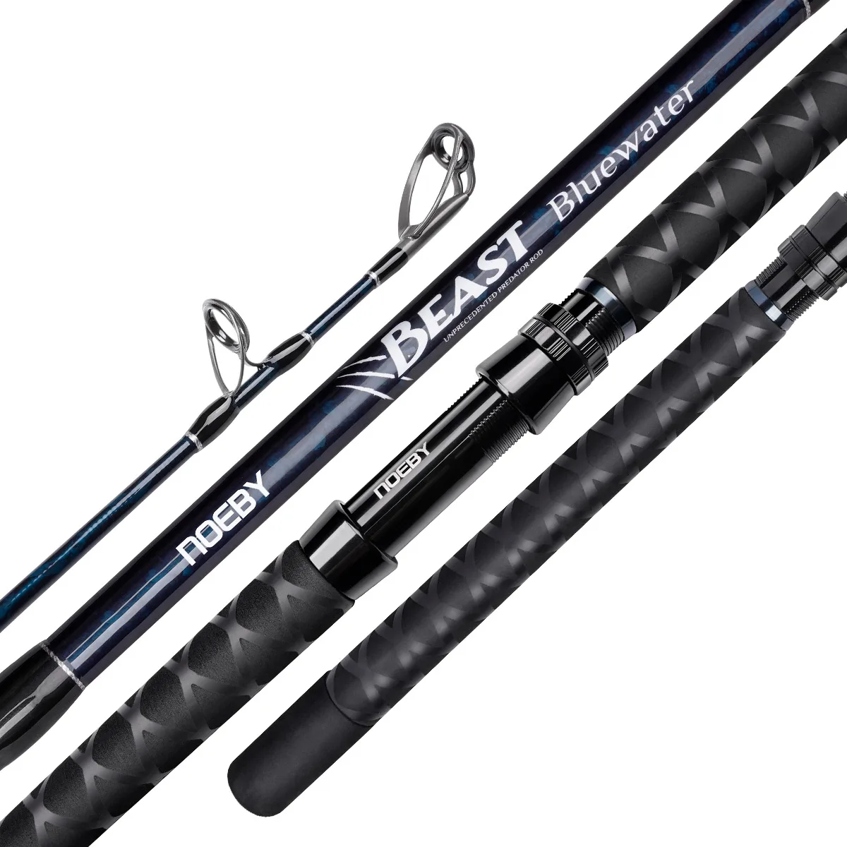 Noeby Deep Ocean Sea Boat Rods Multipurpose Jigging Trolling Offshore Rod Conventional Spinning Saltwater Big Game Tuna Rods