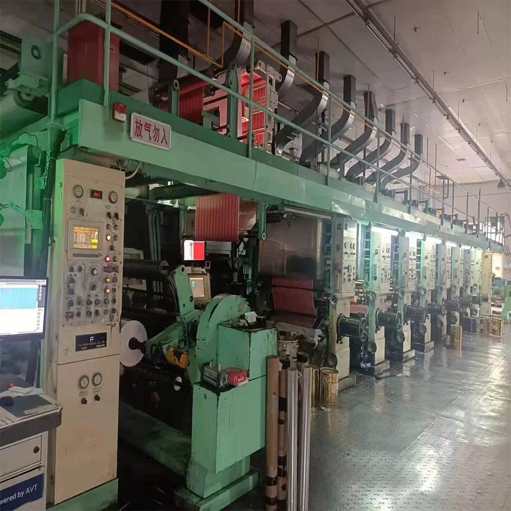1997 years Fuji printing machines width 1050 mm with  8 color