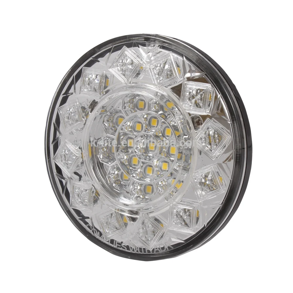 truck lights 24  SMD LED rear round type tail lamp