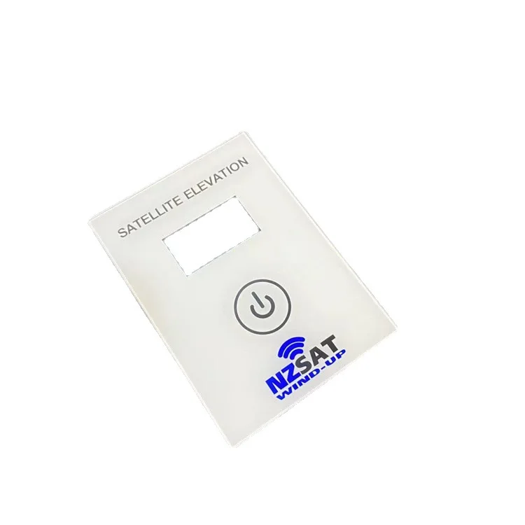 Shandong Coated Smart Tempered Glass Panel AR/AF for Industrial Touch Screen Fingerprint & Camera Solid Structure