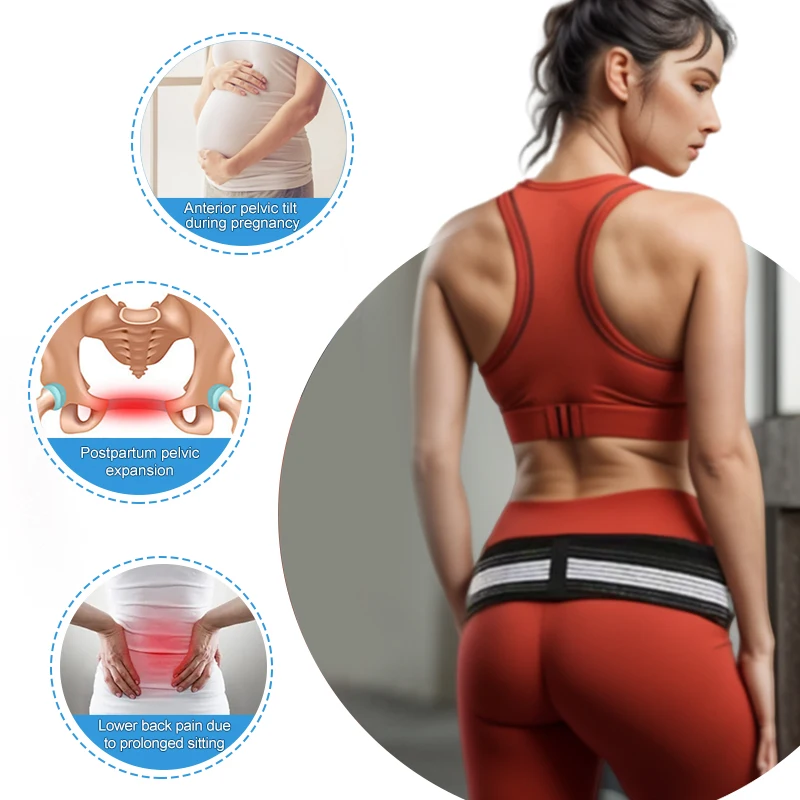 CK-PGD-01 Best Seller Breathable Women Pregnant Shape Build Hip Lift Sacroiliac Pelvis Straps Postpartum Pelvic Correction Belt