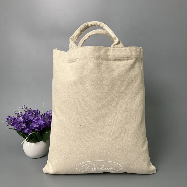 Custom Logo Cheap Plain Recycled Christmas Cotton Eco Friendly Canvas Cotton Shopping Tote Bag