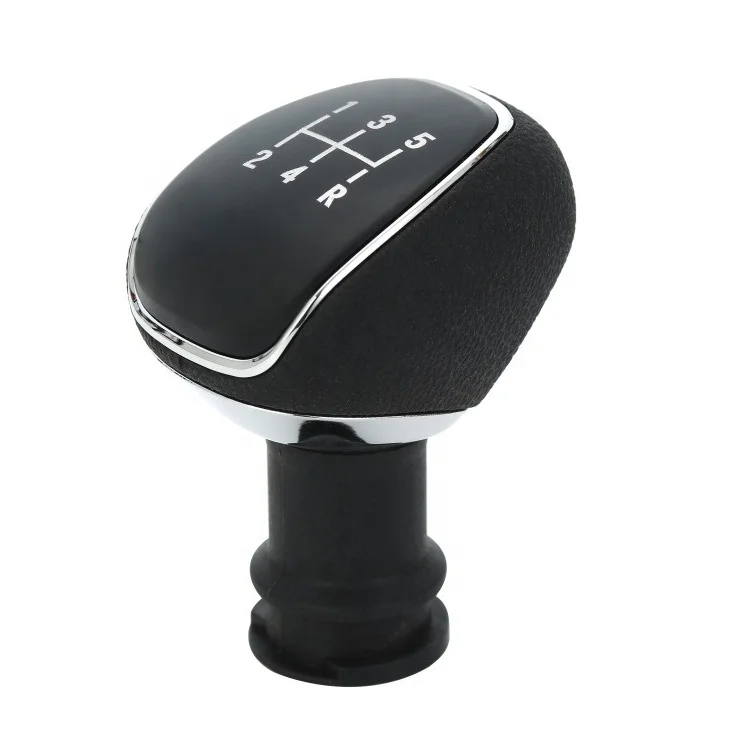 JDMotorsport88 5 Speed Car Manual Gear Shift Stick Knob With Boot for Chevrolet Sail3 III 2015-2018