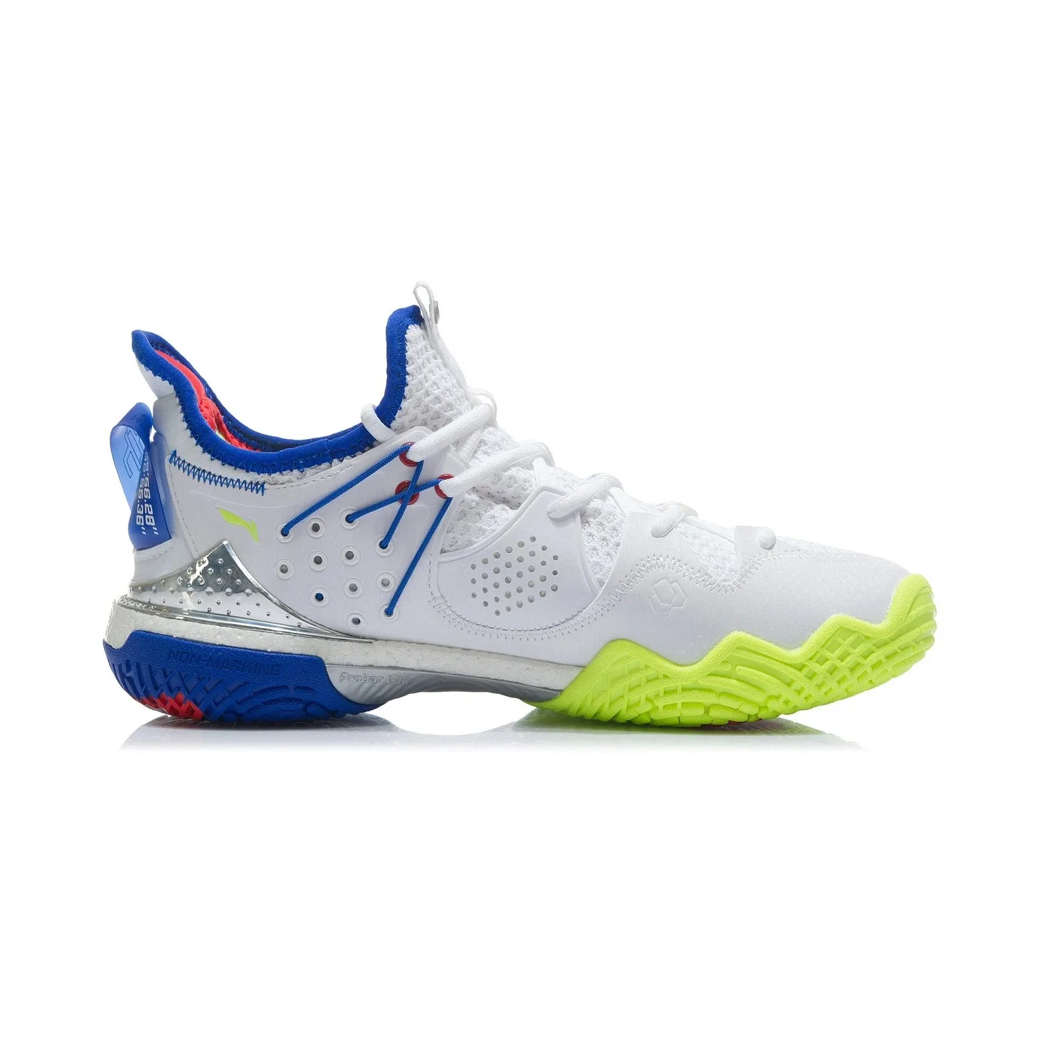 Мужская обувь для бадминтона Li Ning, нескользящая износостойкая профессиональная дышащая обувь для тренировок, для соревнований, AYTR021