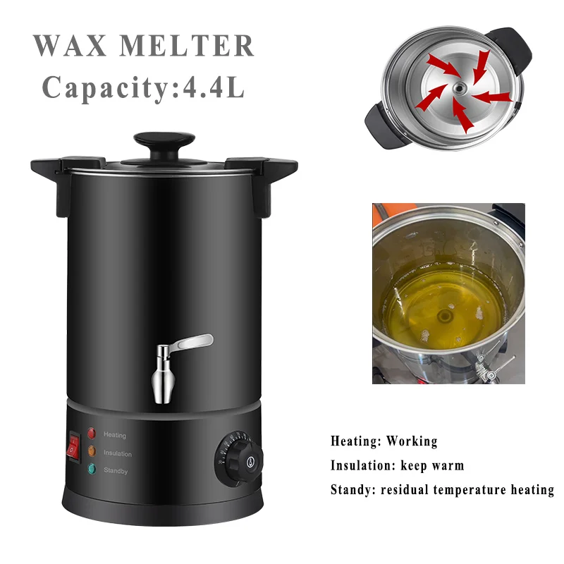 Electric Wax Melting Machine Candle Warmer Soy Wax Melter For Home Diy Candle Making  For Home