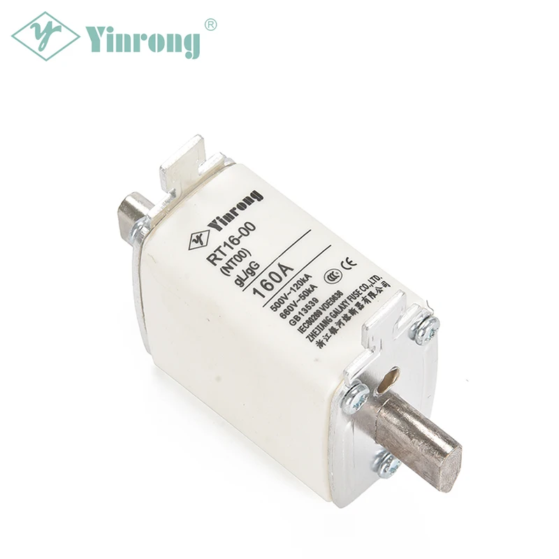 Yingrong 690v 125A 160A предохранитель creamic трубчатый плавкий nt форма