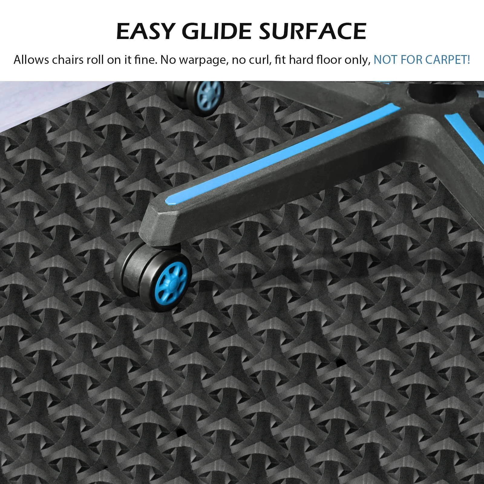 Chair Mat for Hardwood Floor 30 X 48 Inches Rectangle Floor Mats