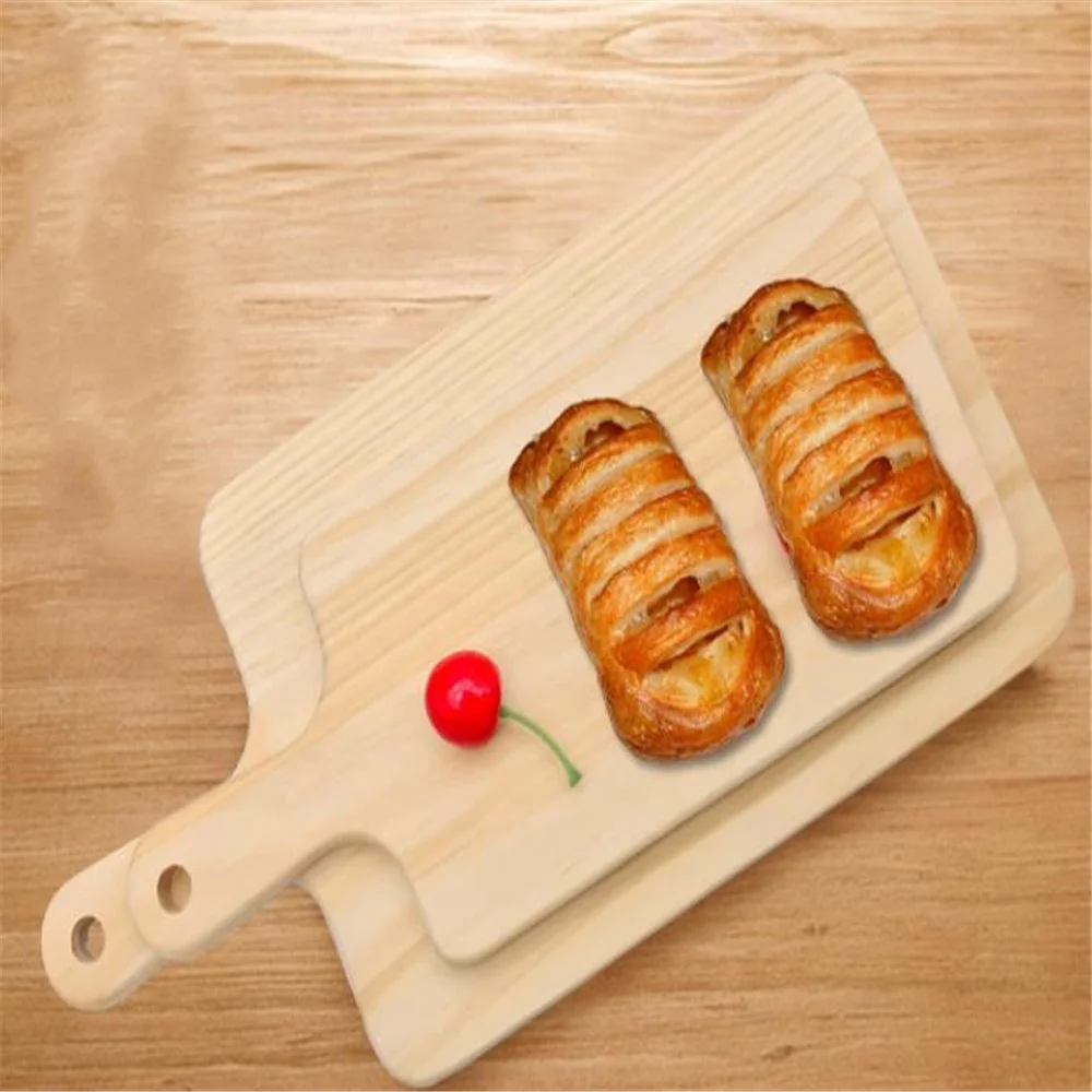 Wooden cutting board western steak steak pizza tray dessert bread board sushi shot tea tray