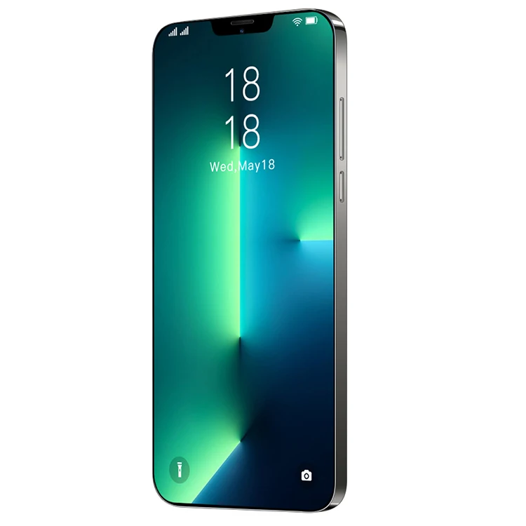 Hot Sale Dual SIM PRO MAX 16GB+512GB 6.7 Inch full Display Android 11.0 Mobile Phone I13 PRO MAX Cell Phone Smartphone
