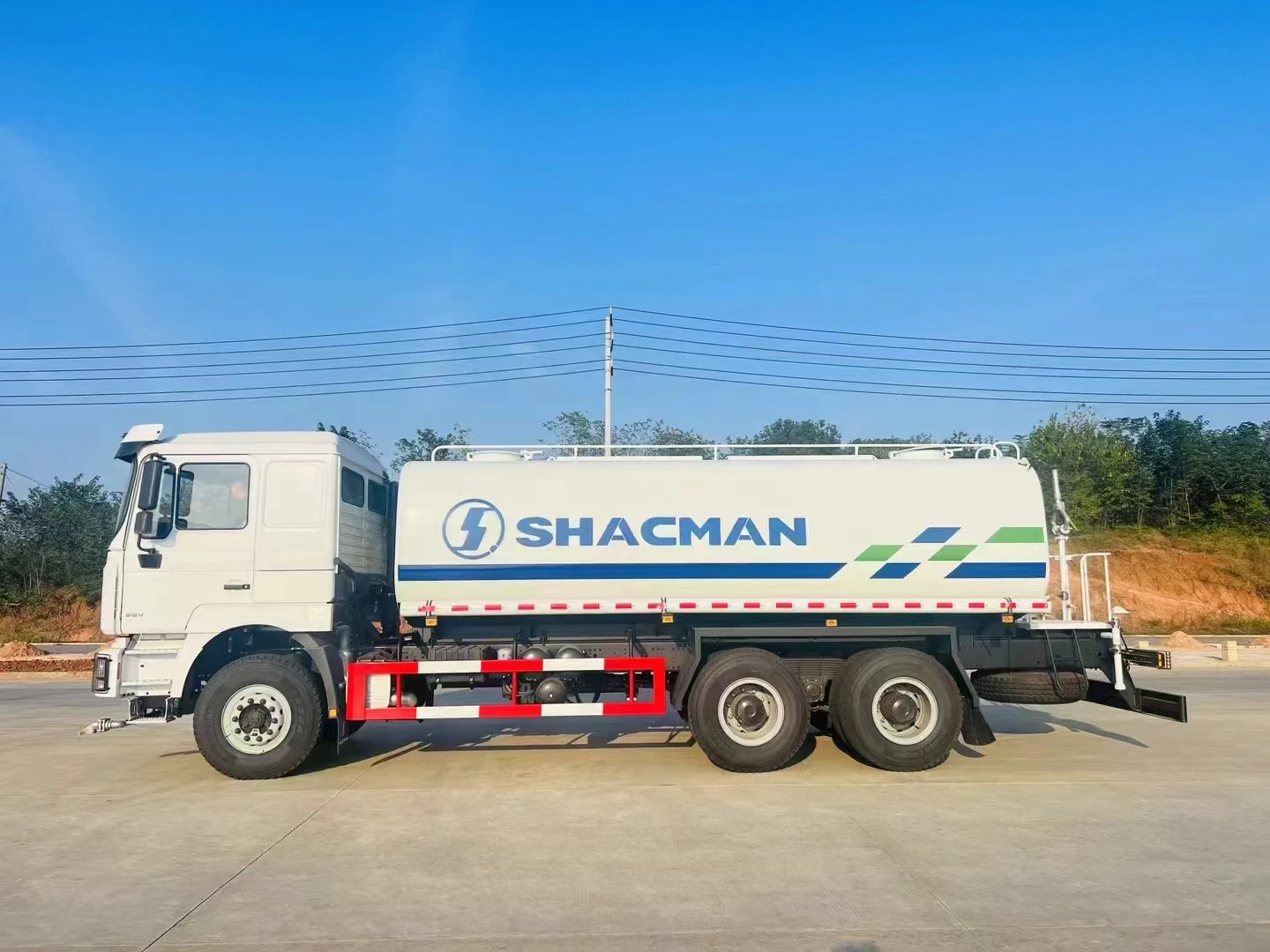 SHACMAN F3000  water bowser truck Fire Sprinkler Water Truck