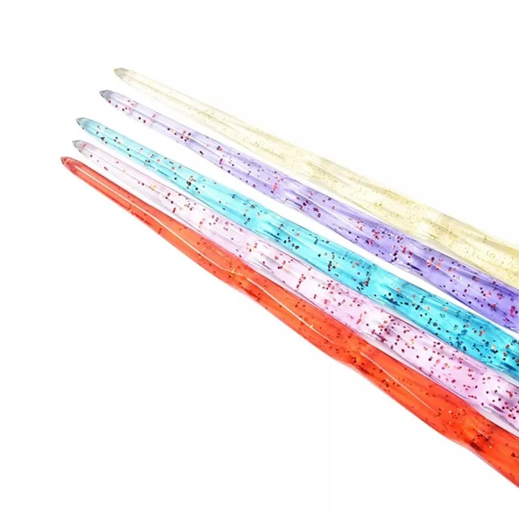 Foretrend  High quality shinny 5 colors acrylic professional liner nail drawing pen detail design brush nail art liner brush