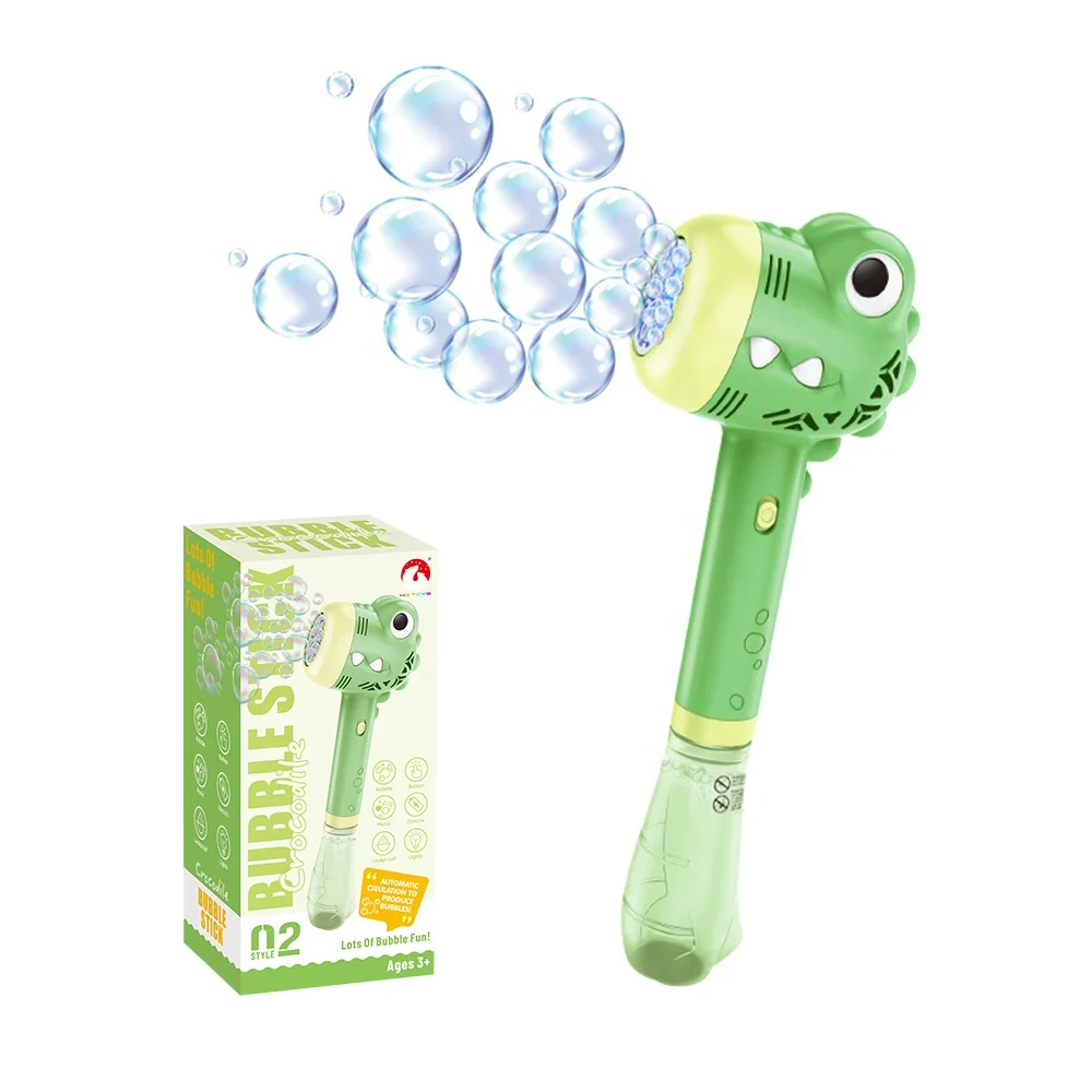 Bubble Machine Handheld Automatic Bubble Wand Blowing Bubbles Toys