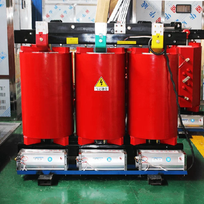 SCB11 35KV Electrical Power Distribution Epoxy Resin Cast Dry Type Isolation Transformer 3000V 5000VA 100000VA