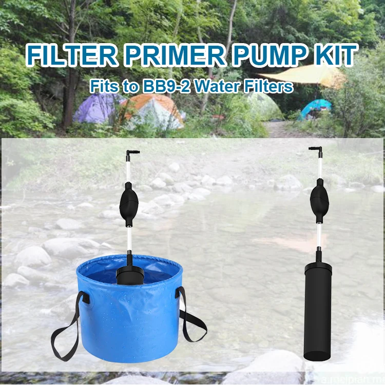 Outdoor Camping and Survival Water Filter Portable Water Treatment System Water Purification