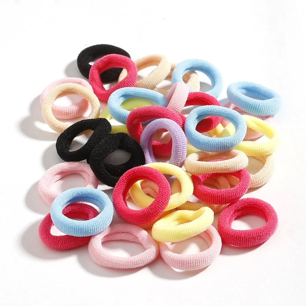 Детская повязка на голову оптом, эластичные резинки для волос, милые разноцветные заколки для волос карамельных цветов, повязка для волос для девочек и женщин