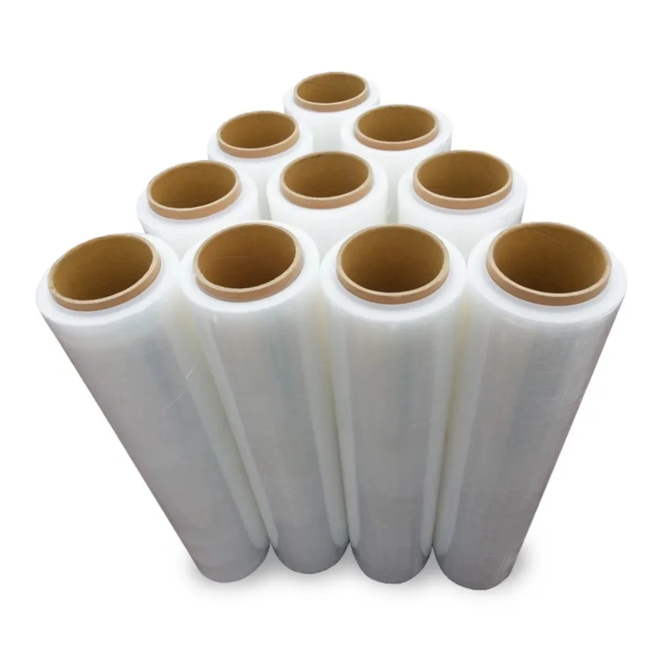 23 Micron Stretch Film Packaging Moving Plastic Wrap Bulk Stretch Wrap