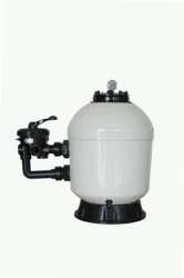 High quality side mount gel coat swimming pool sand filter for filtration