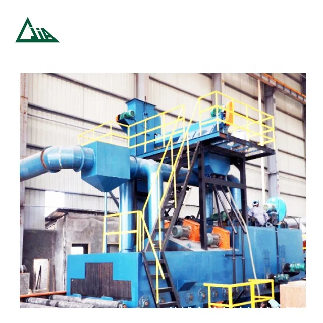 Q69 роликовый конвейер, оборудование для дробеструйной обработки стальной измерительной ленты