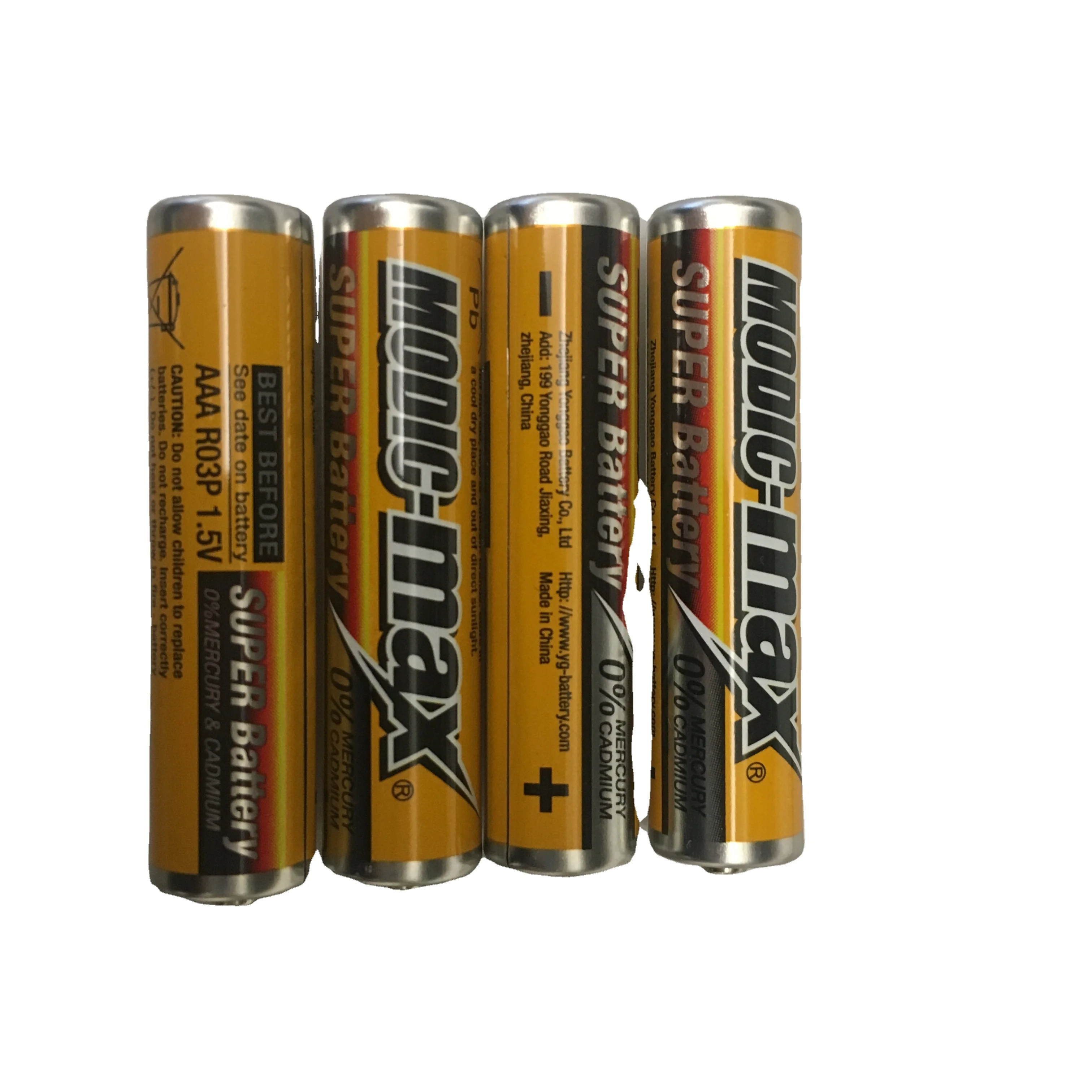 Zinc manganese  Battery AAA R03