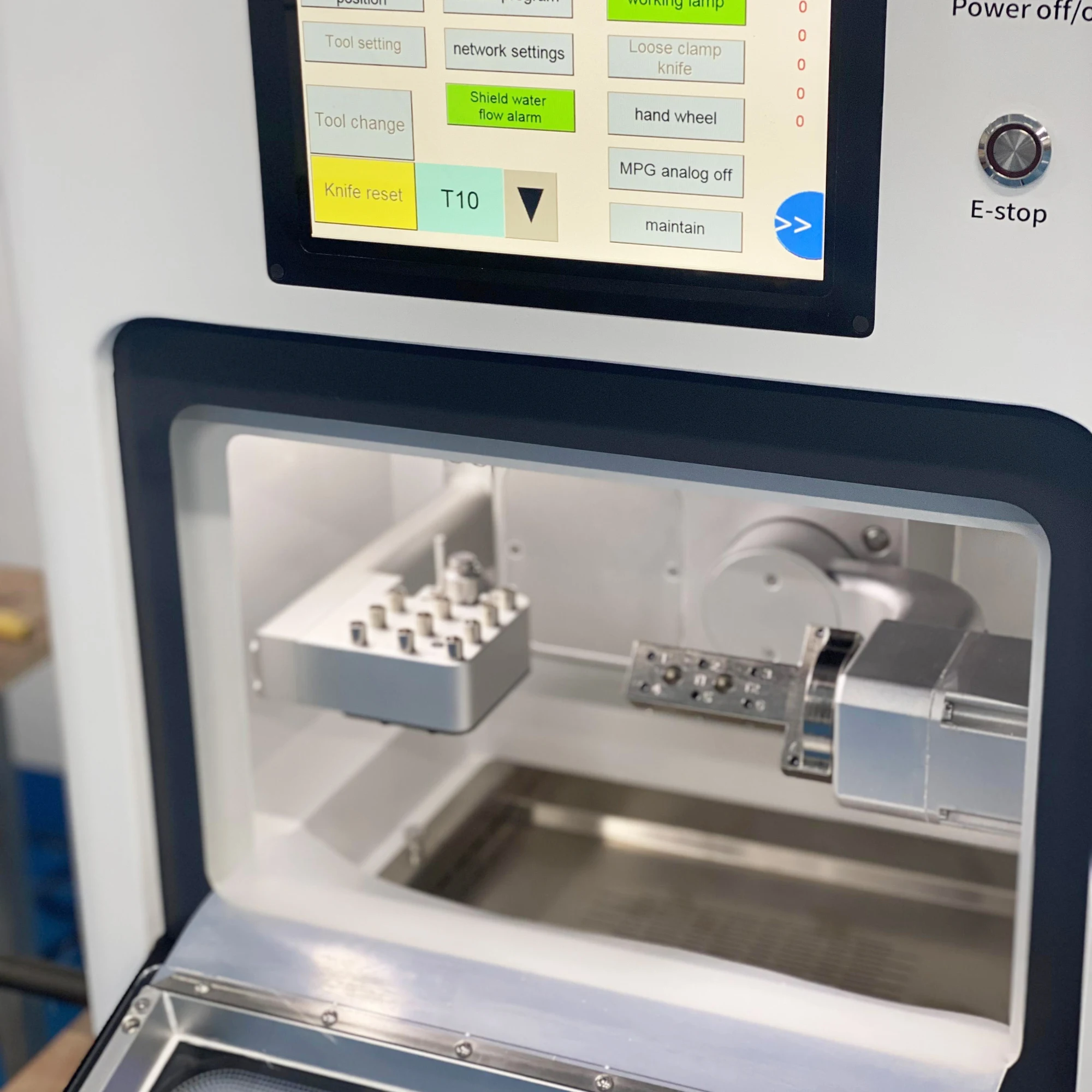 dental zirconia block milling machine 5 axis cnc 5-axis dental cad cam wet milling machine