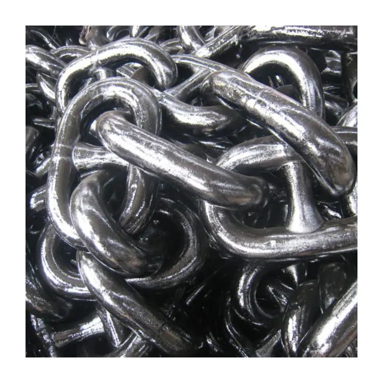 
Marine Grade Sailboat Hardware Steel Stud Link Ship Anchor Chain 