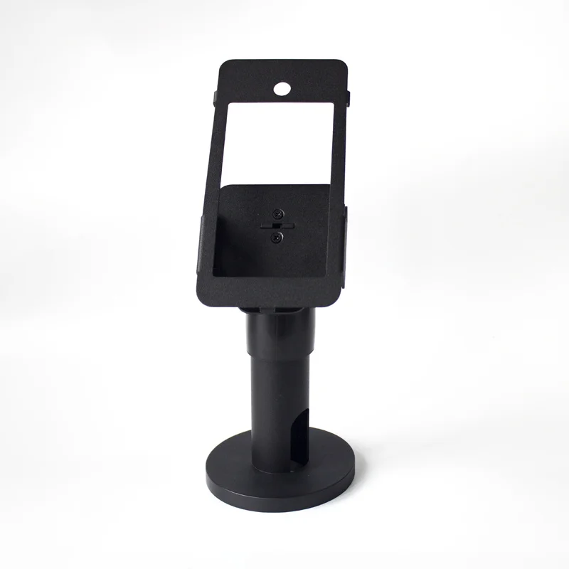 Adjustable angle credit card terminal pos stand metal height credit card holder desk credit card pos machine stand for PAX A920
