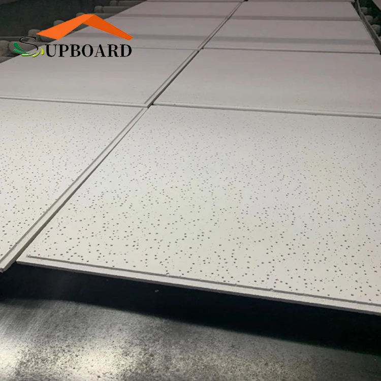High Quality Ceiling Insulation Mineral Fiber Board Ceiling Tiles For