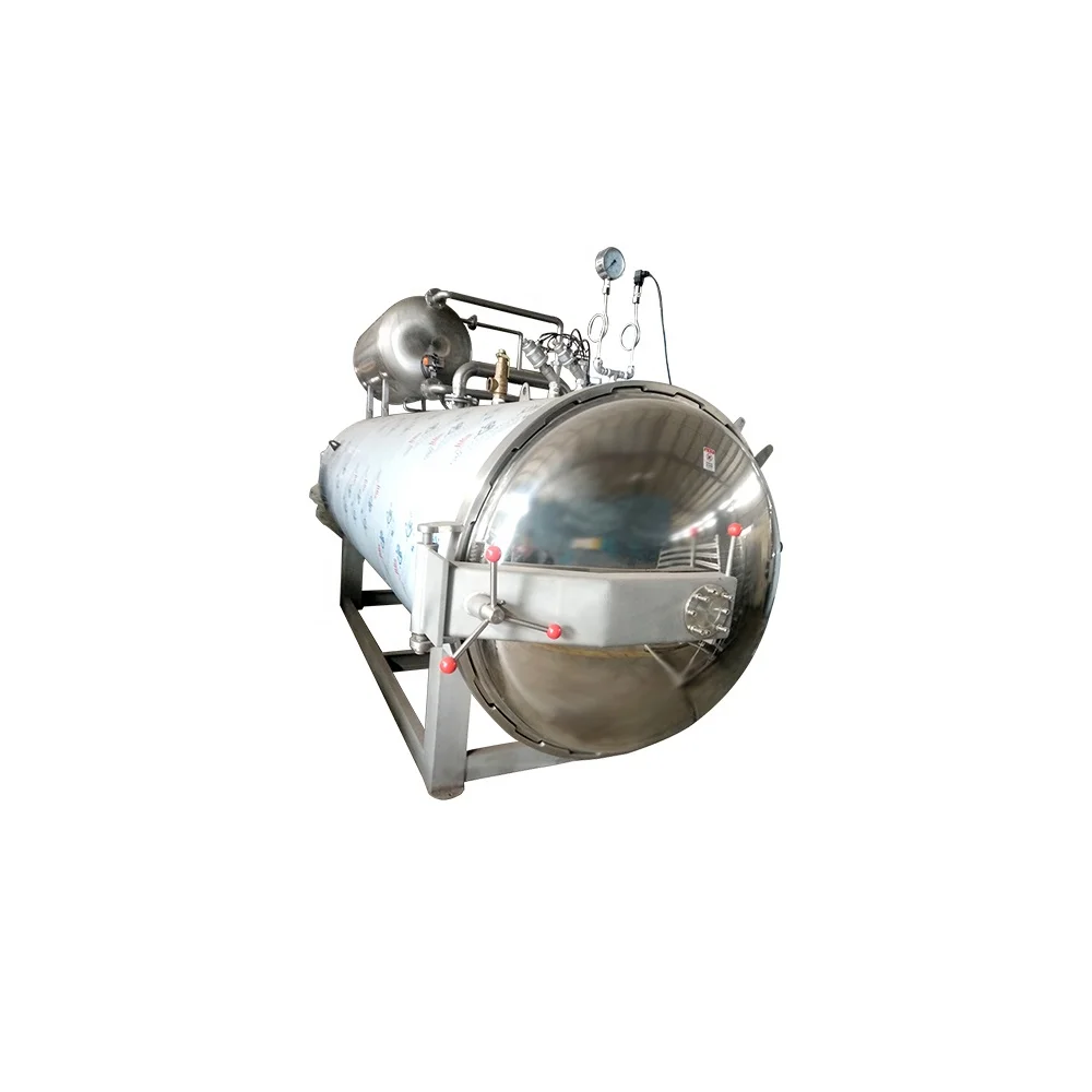 New China Manufacturer 200L Carbon Fiber Mini Small 150 liter 100 liter Horizontal Autoclave For Canned Food