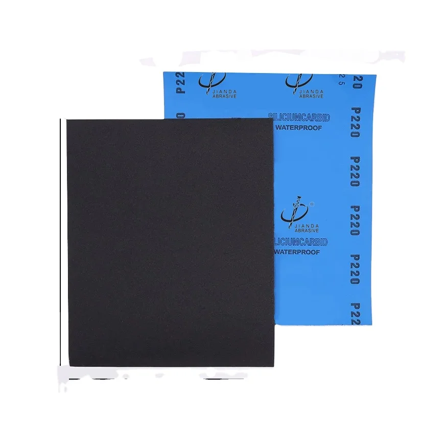 Sandpaper Sheet 230*280mm Silicon Carbide Latex Paper Base Abrasive Paper for Polishing Car