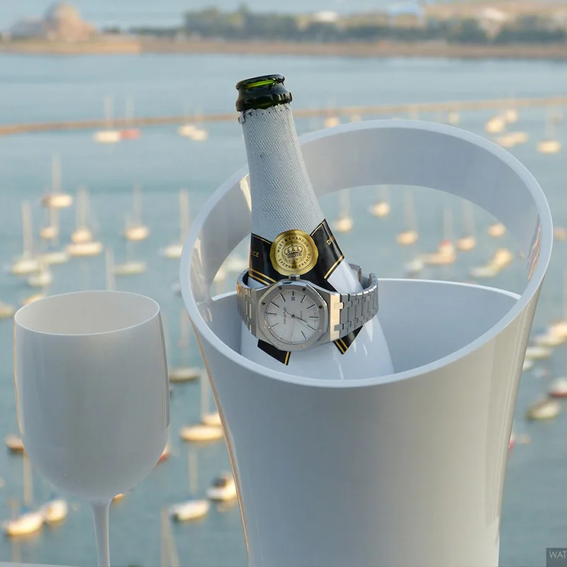 Bar Accessories 16oz Plastic PP Champagne /Wine Glass  and Ice Bucket for Party Home /BBQ