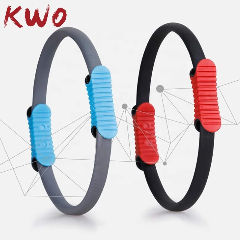 Sports Exercise Double Handle Yoga Training Fitness Magic Circle ABS Gymnastic Smart  30Cm Yoga Pilates Ring