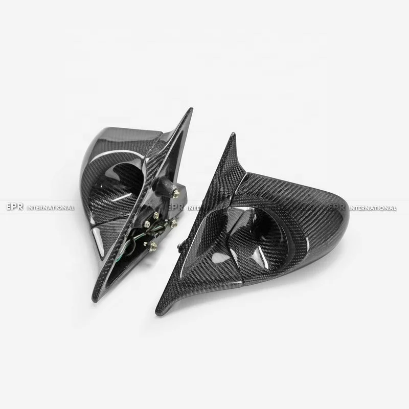 Для 98-05 Lexus IS200 Altezza XE10 Aero Mirror углеродный боковой зеркальный спойлер передняя губа (левый
