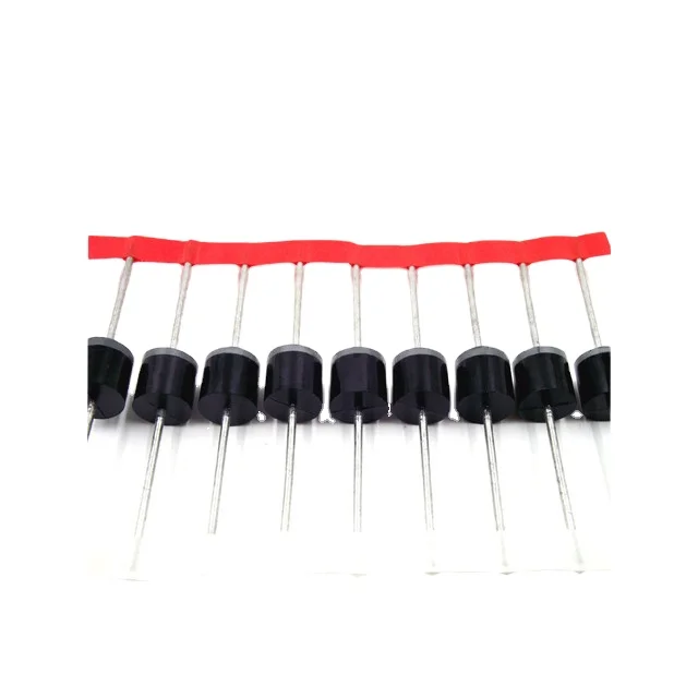 
Lujing 6A4/6A40 silicon rectifiers diode 6.0A 400V R-6 with 500pcs/box 