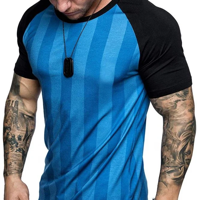 
 Новейшие модные спортивные топы с коротким рукавом, дышащая Спортивная одежда на заказ для тренажерного зала, Мужская одежда для фитнеса  