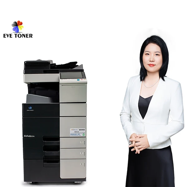 Used Konica Minolta Bizhub C554 A3 Photocopier Printer Machine A4 Max Paper Size with Fax Option