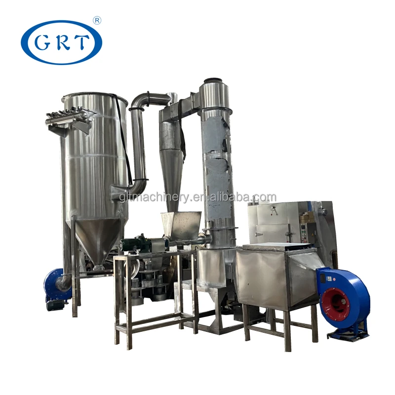Flour Potato Powder Rotary Spin Flash Dryer for Foodstuff Industry