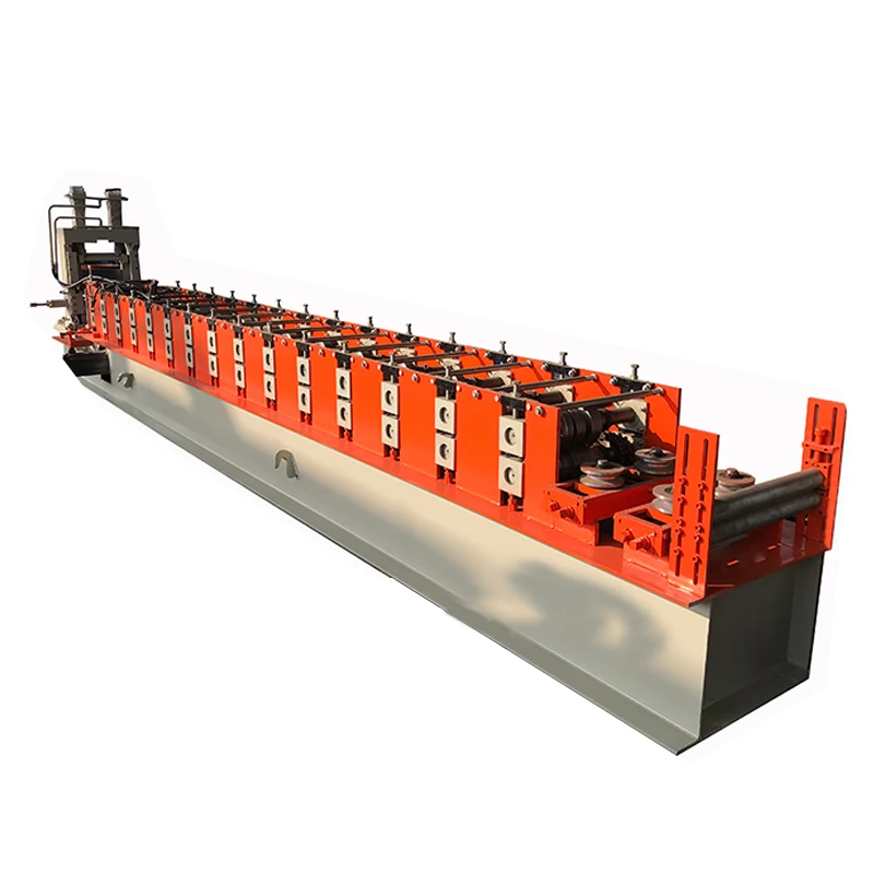 Fully automatic Galvanized Steel  C profile c purlin metal frame roll forming  equipment