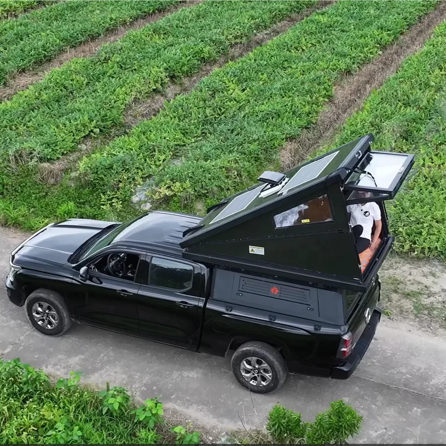 PSHOW Weather-Resistant Rooftop Sleeper with Carbon Fiber for Camping