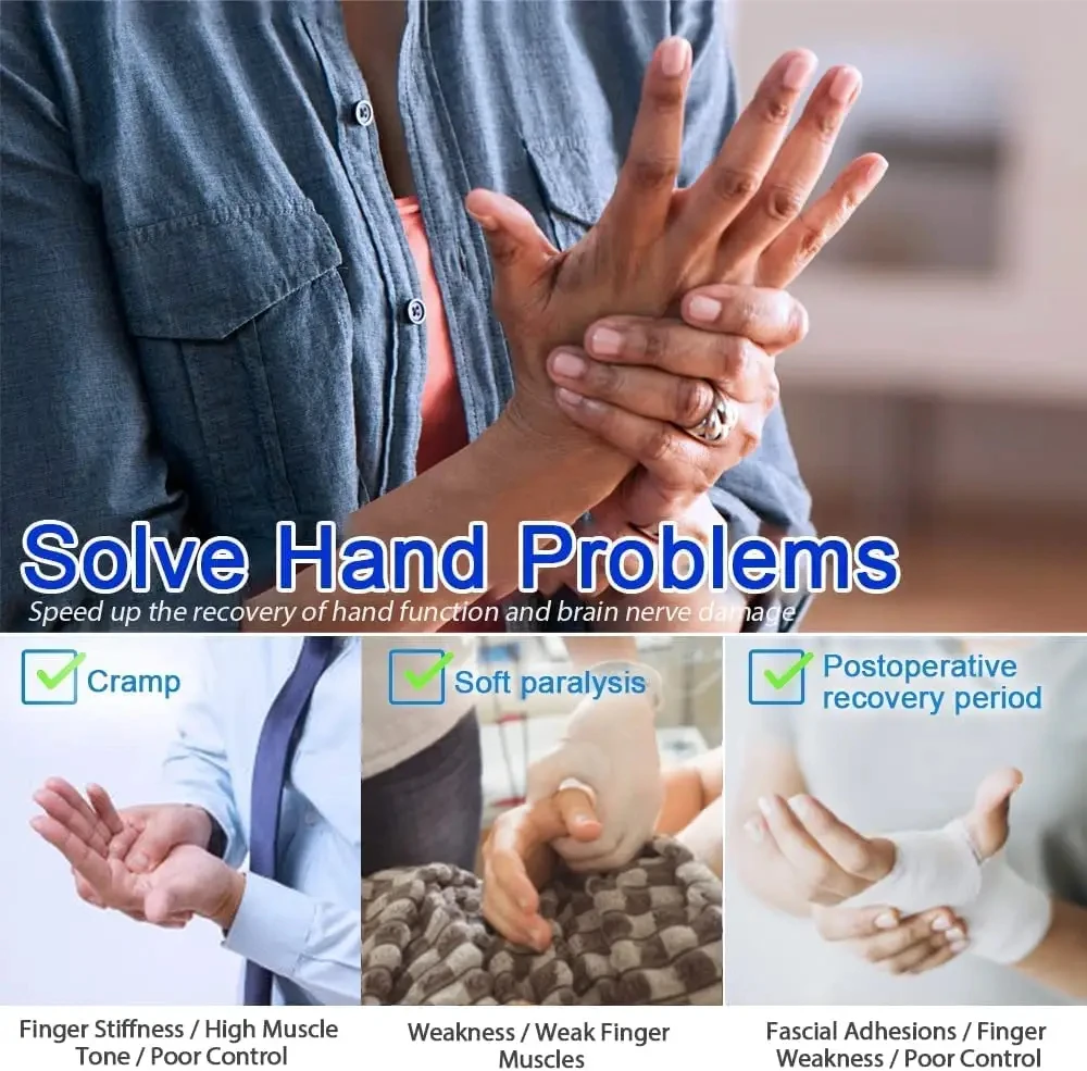 Cheap Price Hand Function Hemiplegia Finger Rehabilitation Trainer Robot Glove Rehabilitation Robot Gloves Hand Finger Left Hand