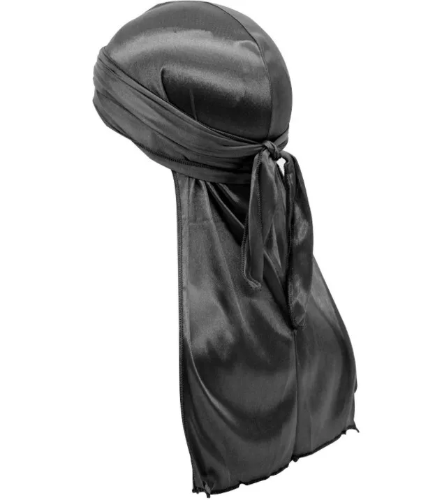 
Colorful Thickness Quality Unisex Silky Du Rag Silk Do Rag Durags For Men 