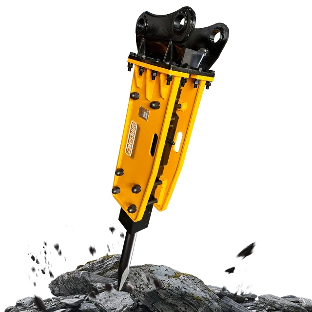 SB Series Excavator Tractor Hydraulic Rock Breaker Hammer Top Type Jack Hammer with Spare Parts for Excavator