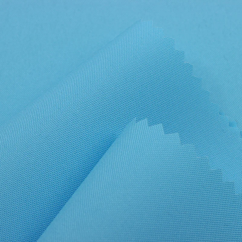 Eco-friendly 150D polyester waterproof rpet oxford fabric for raincoat/tent/bags