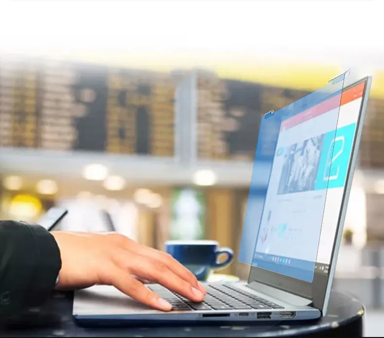 Best Hanging Type Protector Acrylic Blue Light Filter For Laptop Computer 14 15 24 inch TV Screen Protector Anti Blue Ray