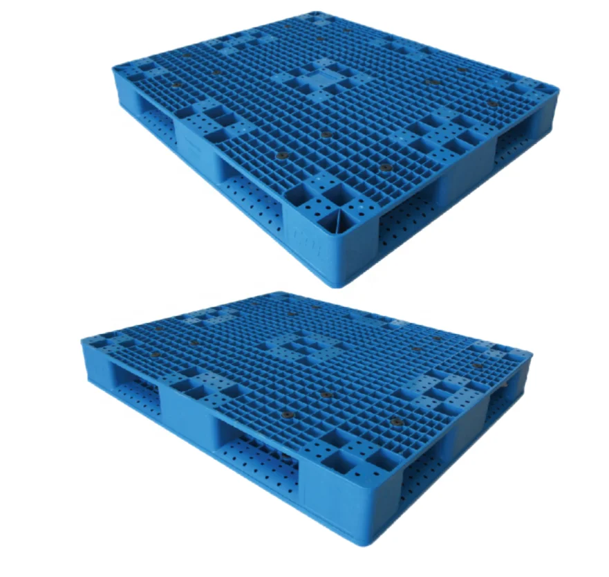 Custom Color Plastic  pallet HDPE Double Face packing plastic pallet for Logistics transportation and warehouse storage