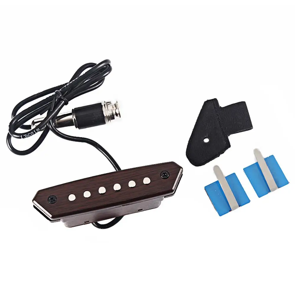 GMB356  External Avoid Opening Professional Acoustic Guitar Pickup FOR  Folk Guitarra guitar sound hole pickup