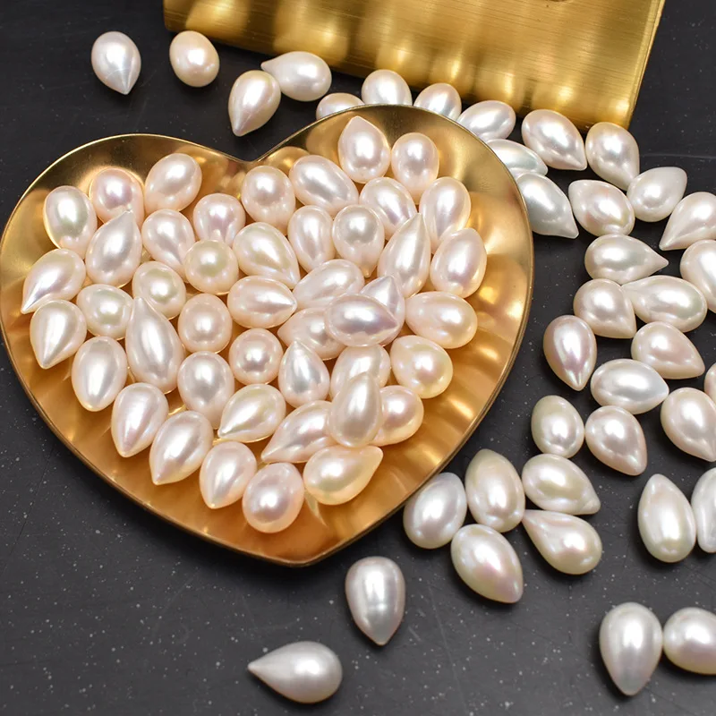 
10mm 11mm 12mm 3A Grade Good Quality Real Fresh water genuine freshwater natural nugget baroque pearl bead strand string 