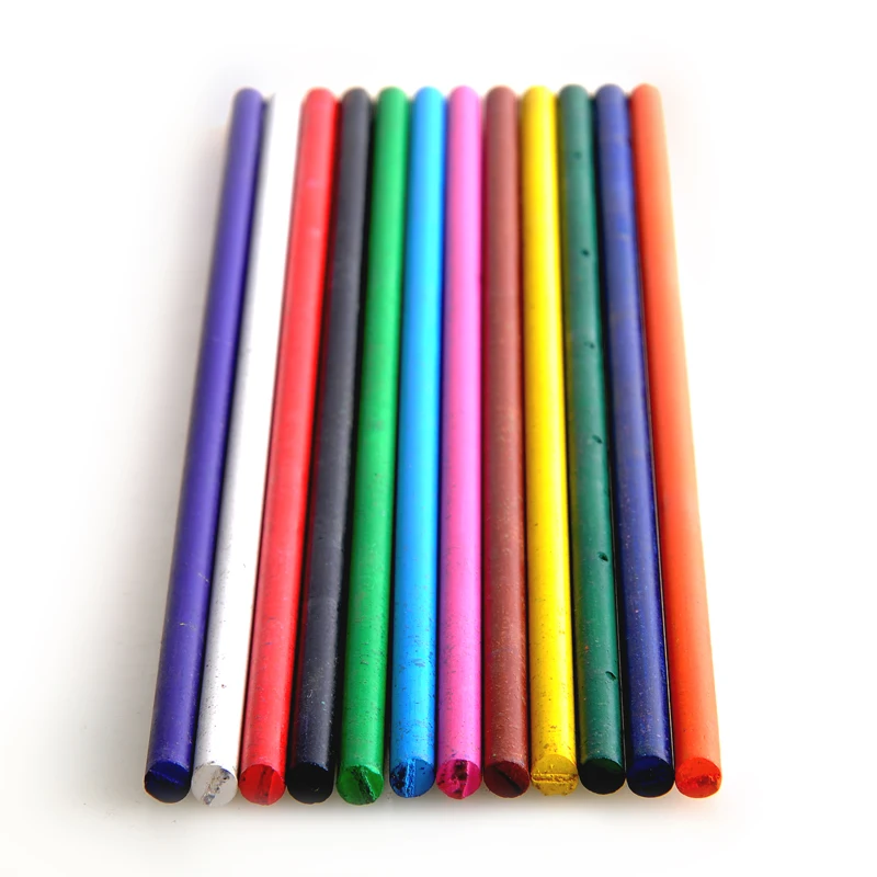 Оптовая продажа цветных карандашей 7 дюймов 12 цветов Диаметр 3,5 мм для изготовления цветных карандашей
