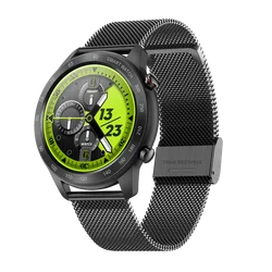 Drop Shipping Wholesale Health Blood Pressure Heart Rate Monitor Smartwatch BT in Call HD Screen Camera Control Smartwatch White